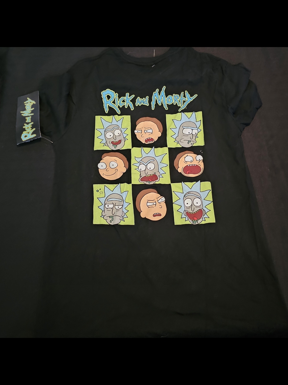 Black Graphic Tee for Kids